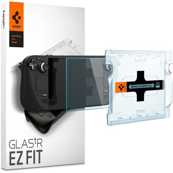 SZK?O HARTOWANE SPIGEN GLAS.TR EZ FIT STEAM DECK / OLED CLEAR